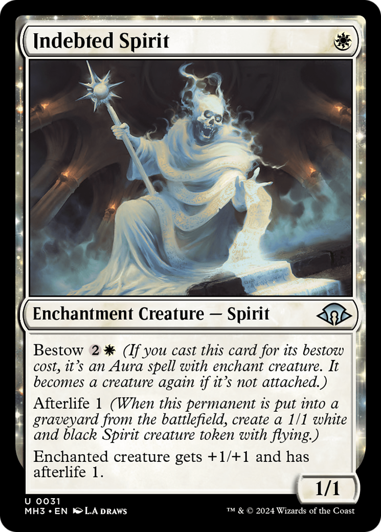 Indebted Spirit [Modern Horizons 3] | Fandemonia Ltd