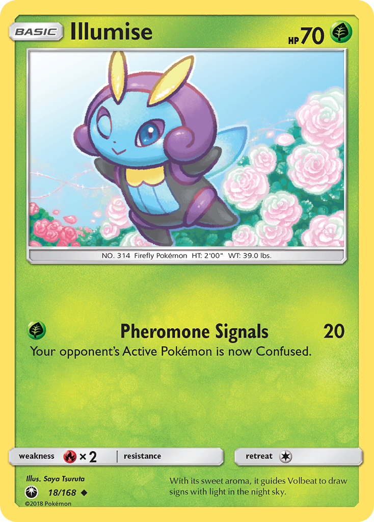 Illumise (18/168) [Sun & Moon: Celestial Storm] | Fandemonia Ltd