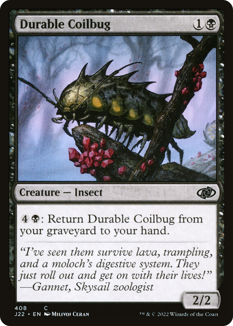 Durable Coilbug [Jumpstart 2022] | Fandemonia Ltd