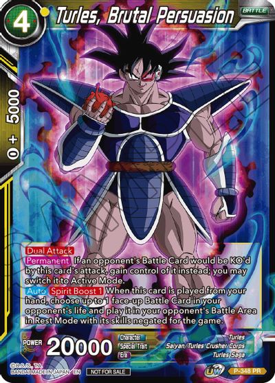 Turles, Brutal Persuasion (P-348) [Tournament Promotion Cards] | Fandemonia Ltd