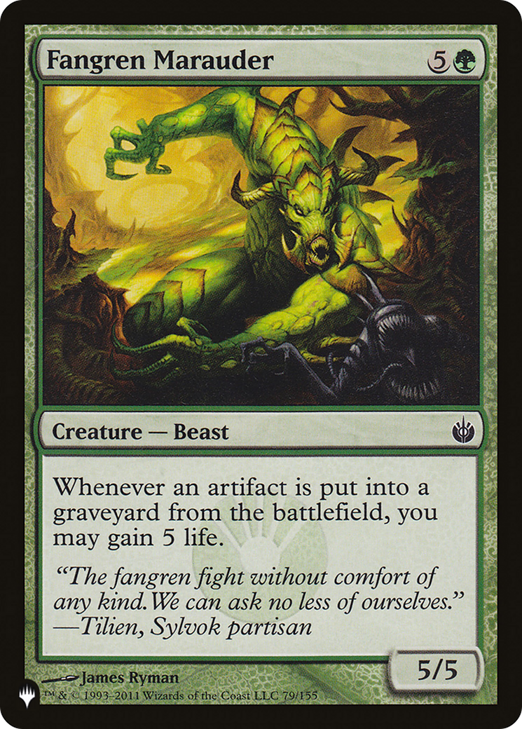 Fangren Marauder [The List] | Fandemonia Ltd