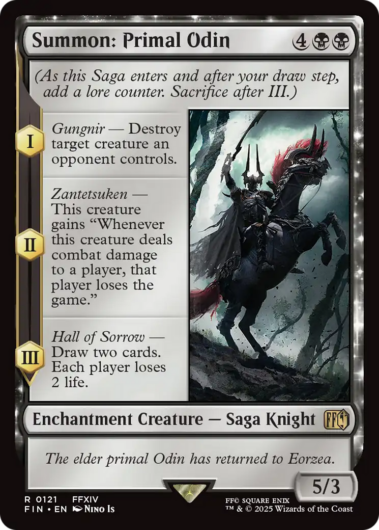 Summon: Primal Odin [FINAL FANTASY] | Fandemonia Ltd