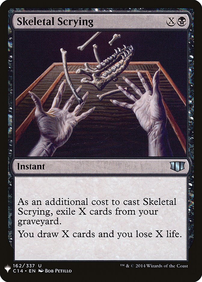 Skeletal Scrying [Mystery Booster] | Fandemonia Ltd