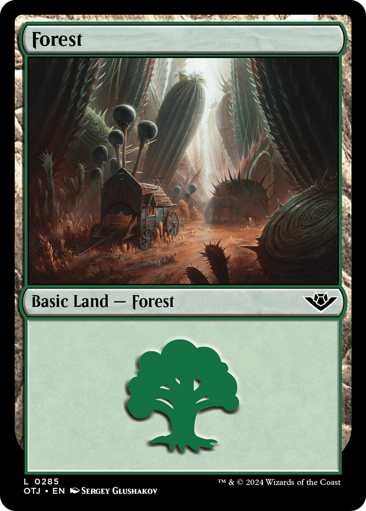 Forest (0285) [Outlaws of Thunder Junction] | Fandemonia Ltd