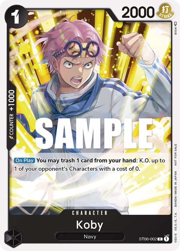Koby (Promotion Pack 2023) [One Piece Promotion Cards] | Fandemonia Ltd