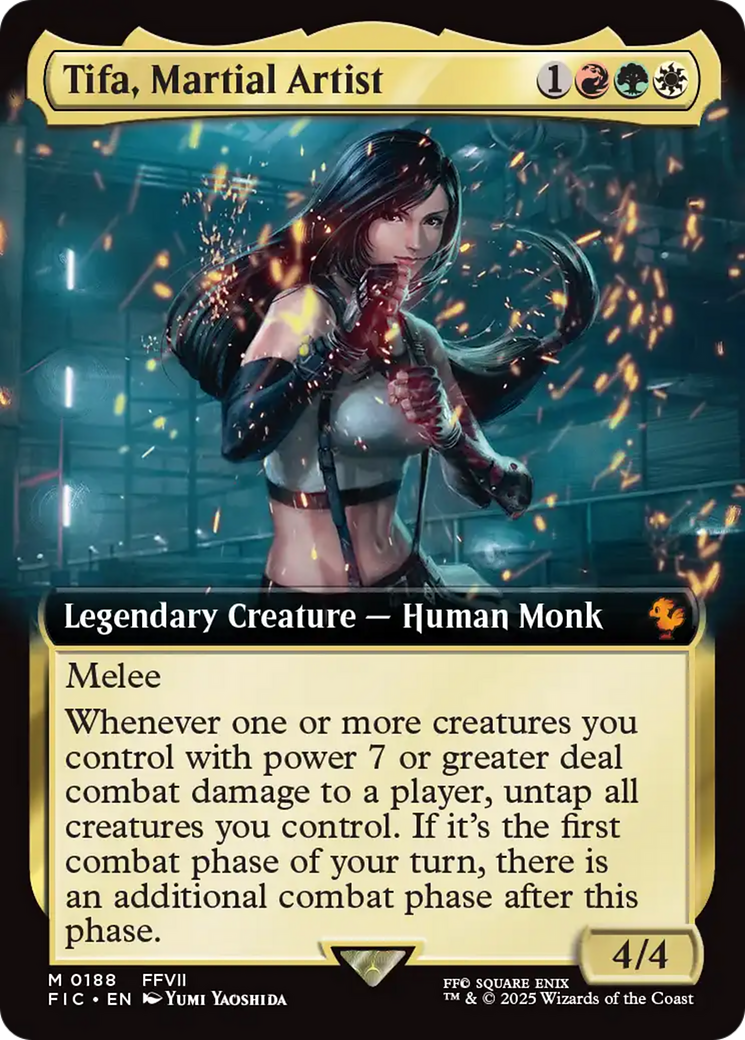 Tifa, Martial Artist (Extended Art) [FINAL FANTASY Commander] | Fandemonia Ltd