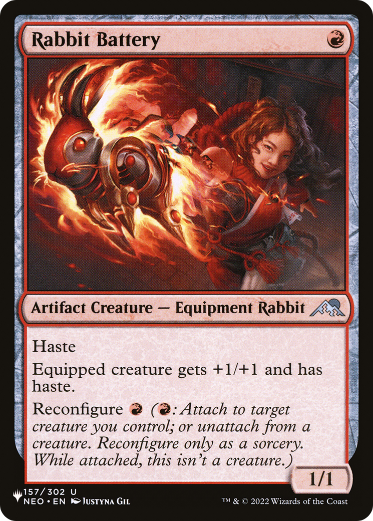 Rabbit Battery [The List] | Fandemonia Ltd
