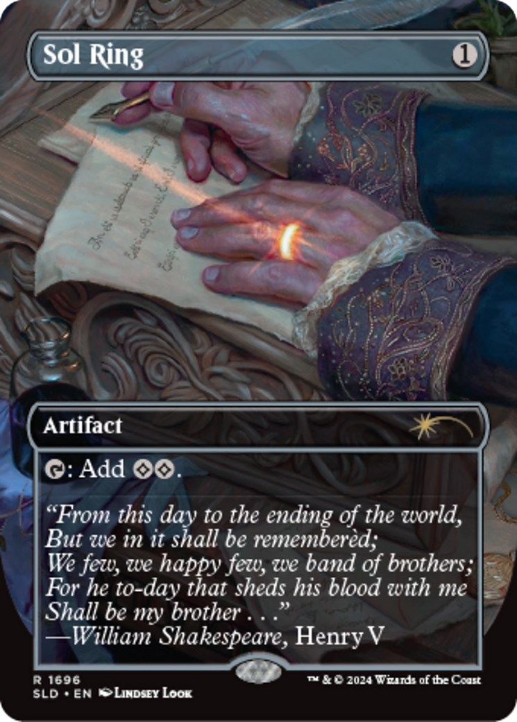 Sol Ring (1696) [Secret Lair: Sheldon's Spellbook] | Fandemonia Ltd