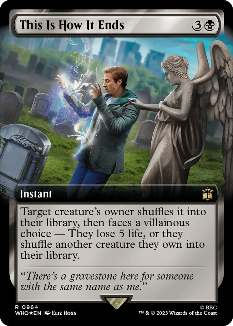 This Is How It Ends (Extended Art) (Surge Foil) [Doctor Who] | Fandemonia Ltd