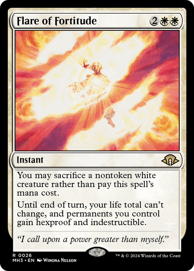 Flare of Fortitude [Modern Horizons 3] | Fandemonia Ltd