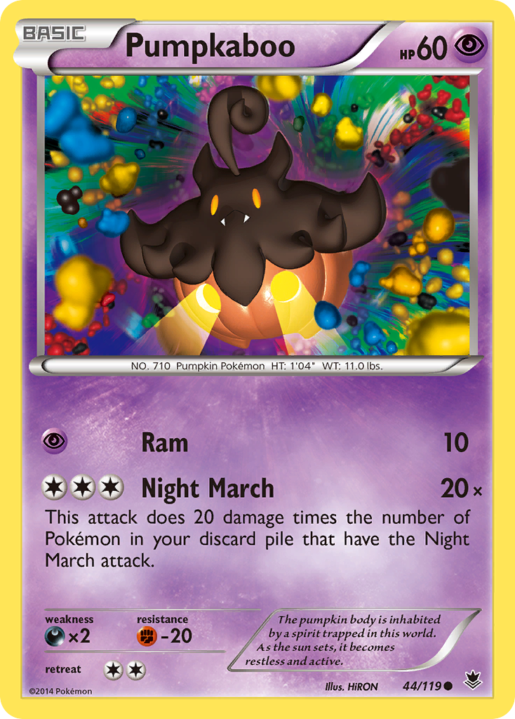 Pumpkaboo (44/119) [XY: Phantom Forces] | Fandemonia Ltd