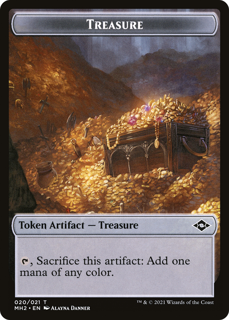Treasure // Insect Double-Sided Token [Secret Lair: Heads I Win, Tails You Lose Tokens] | Fandemonia Ltd
