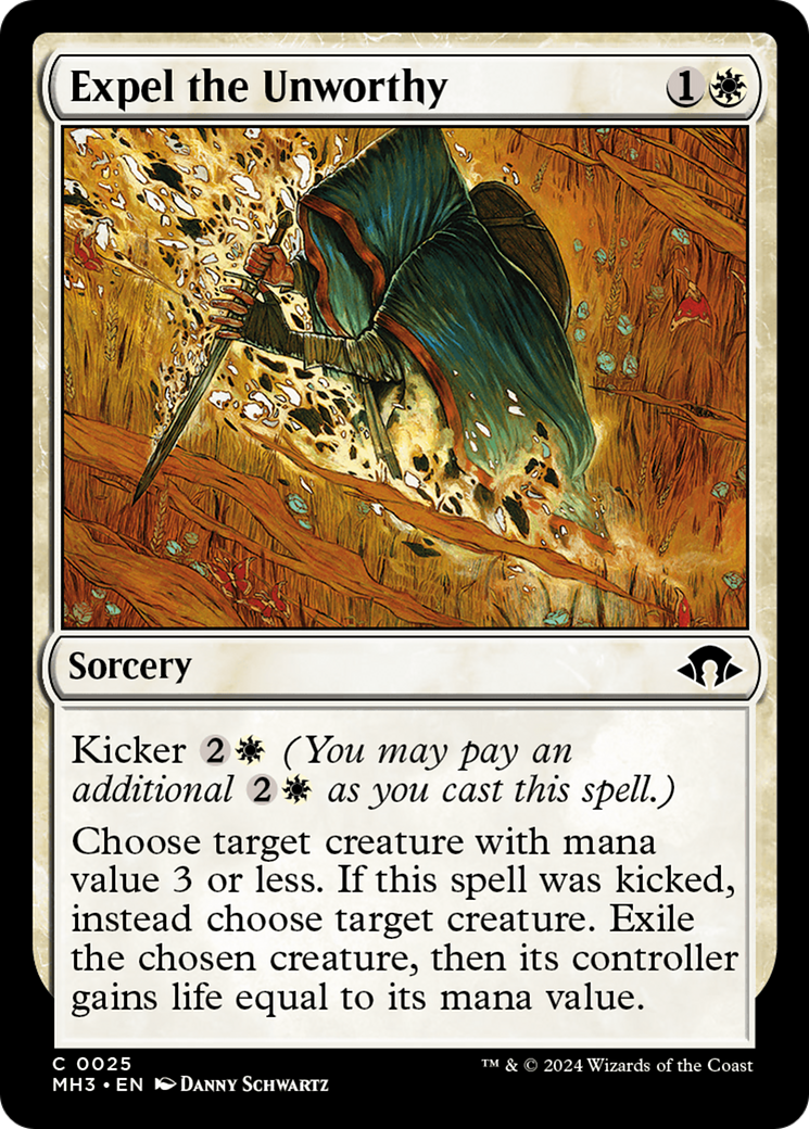 Expel the Unworthy [Modern Horizons 3] | Fandemonia Ltd