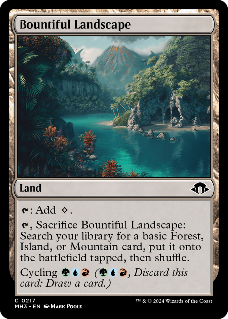 Bountiful Landscape [Modern Horizons 3] | Fandemonia Ltd