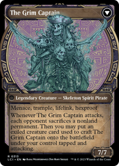 Throne of the Grim Captain // The Grim Captain (Showcase) [The Lost Caverns of Ixalan] | Fandemonia Ltd