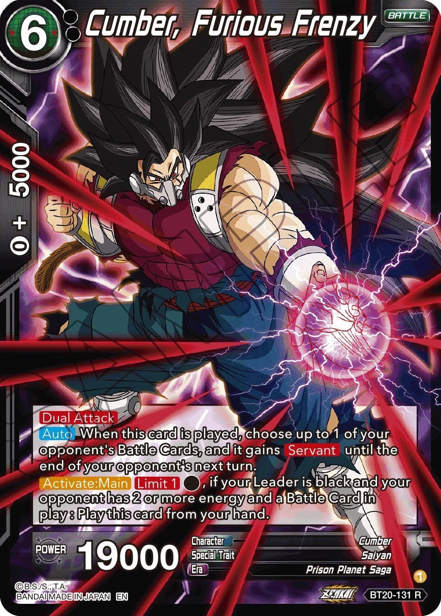 Cumber, Furious Frenzy (BT20-131) [Power Absorbed] | Fandemonia Ltd