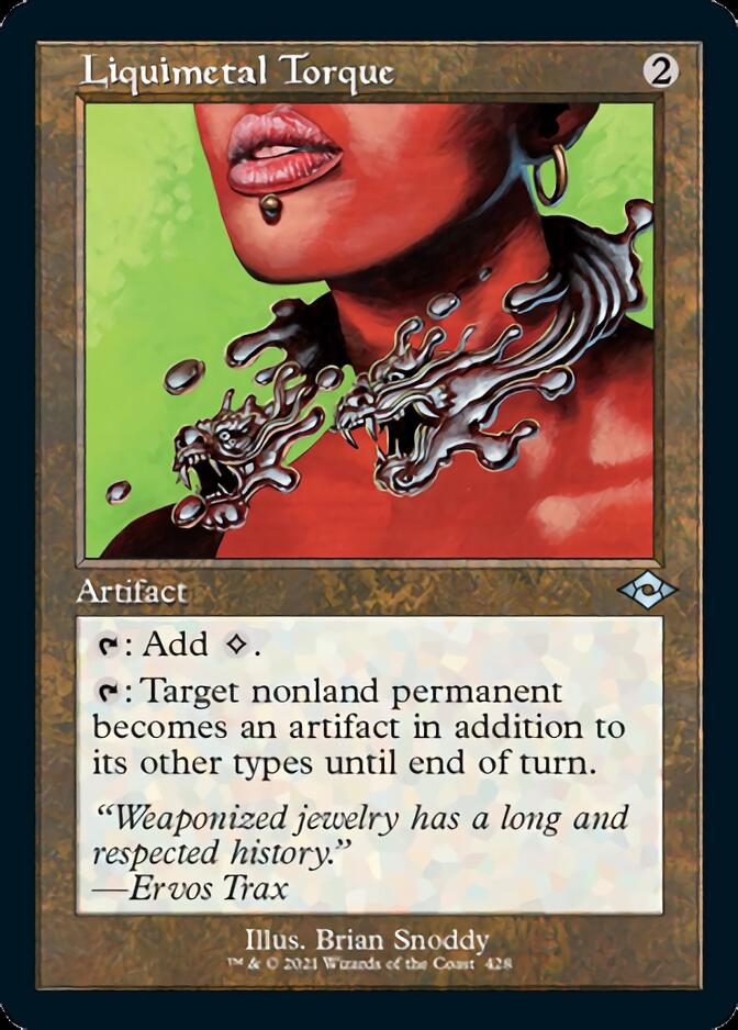 Liquimetal Torque (Retro) [Modern Horizons 2] | Fandemonia Ltd