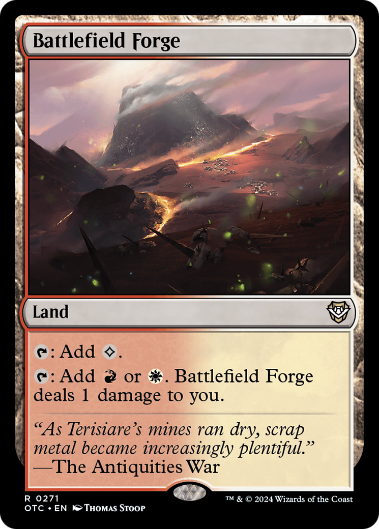 Battlefield Forge [Outlaws of Thunder Junction Commander] | Fandemonia Ltd