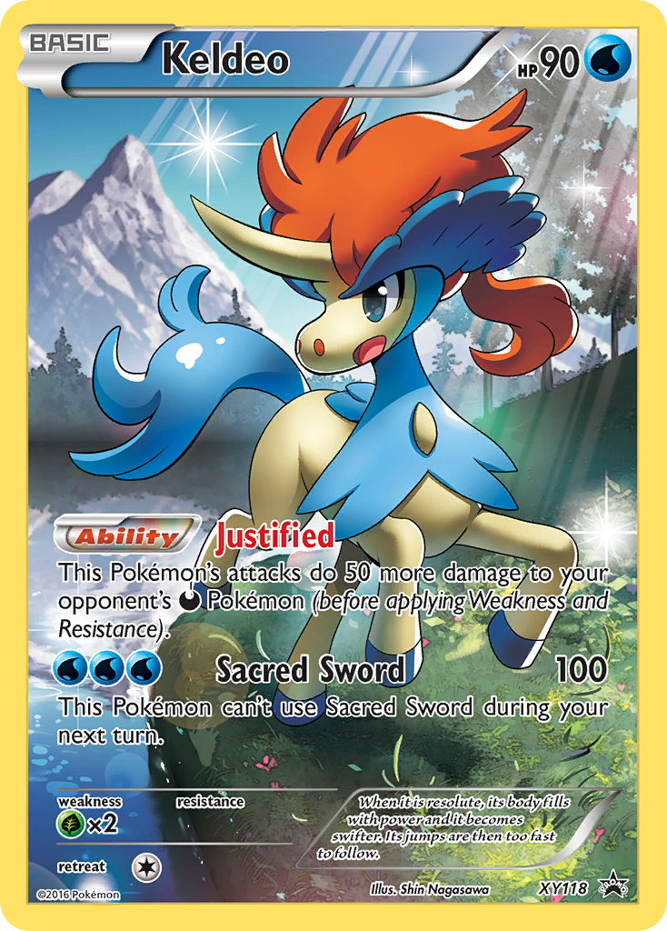 Keldeo (XY118) [XY: Black Star Promos] | Fandemonia Ltd
