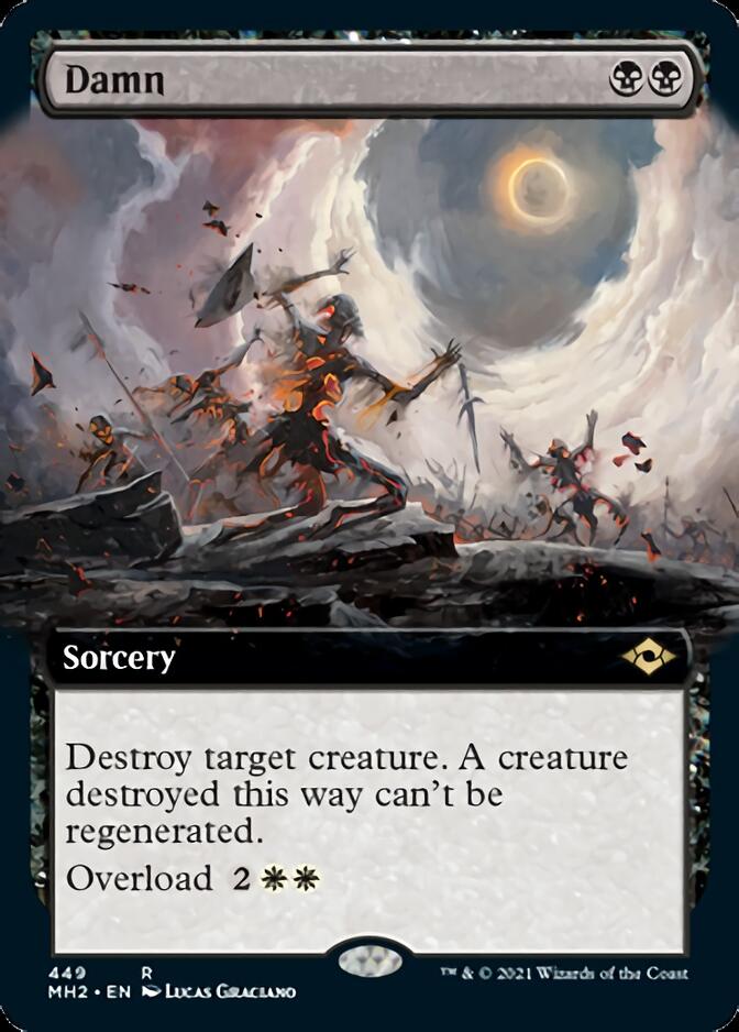 Damn (Extended Art) [Modern Horizons 2] | Fandemonia Ltd