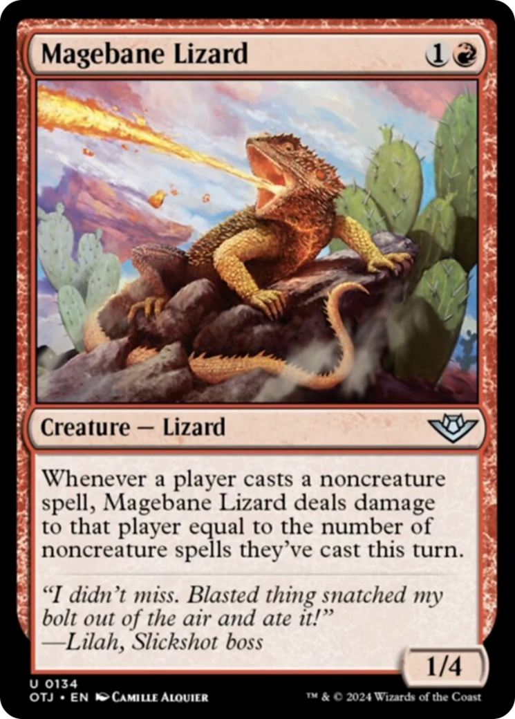 Magebane Lizard [Outlaws of Thunder Junction] | Fandemonia Ltd