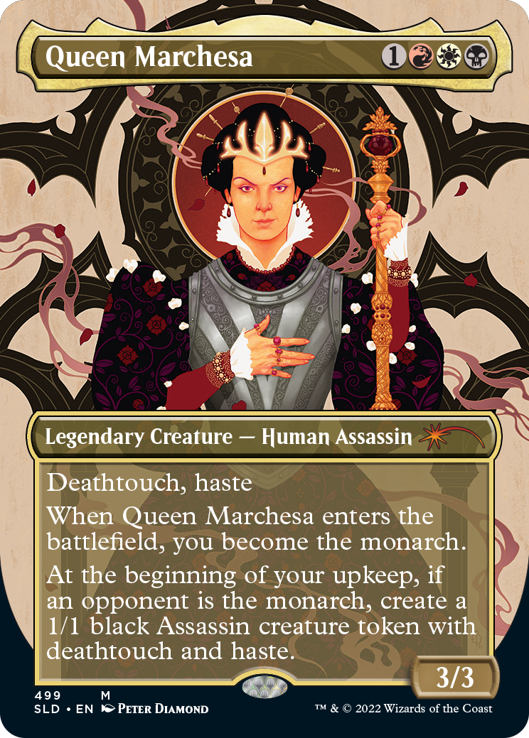 Queen Marchesa (Borderless) [Secret Lair Drop Series] | Fandemonia Ltd