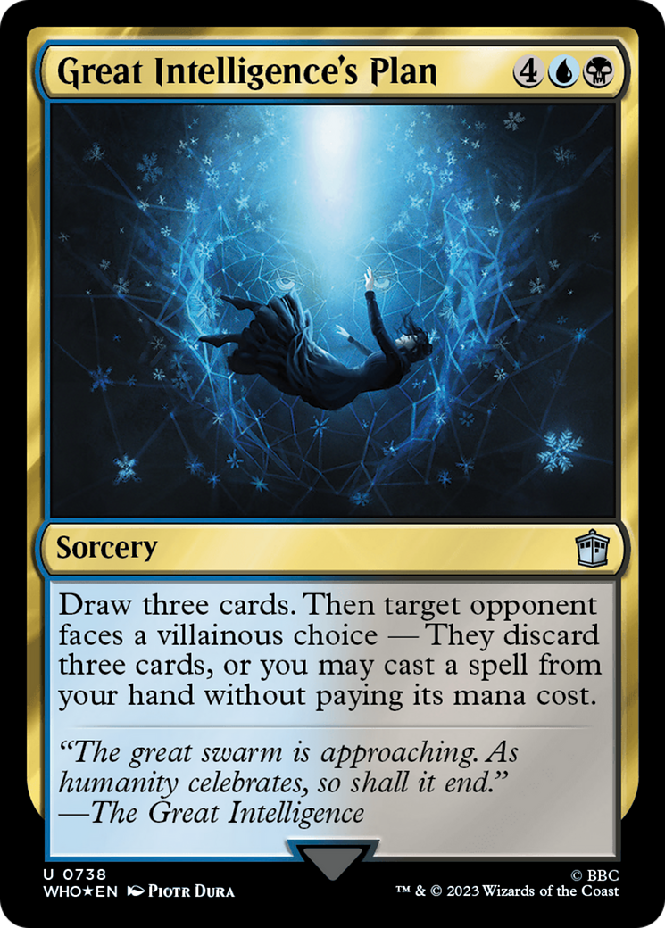 Great Intelligence's Plan (Surge Foil) [Doctor Who] | Fandemonia Ltd