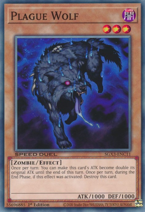 Plague Wolf [SGX3-ENC11] Common | Fandemonia Ltd