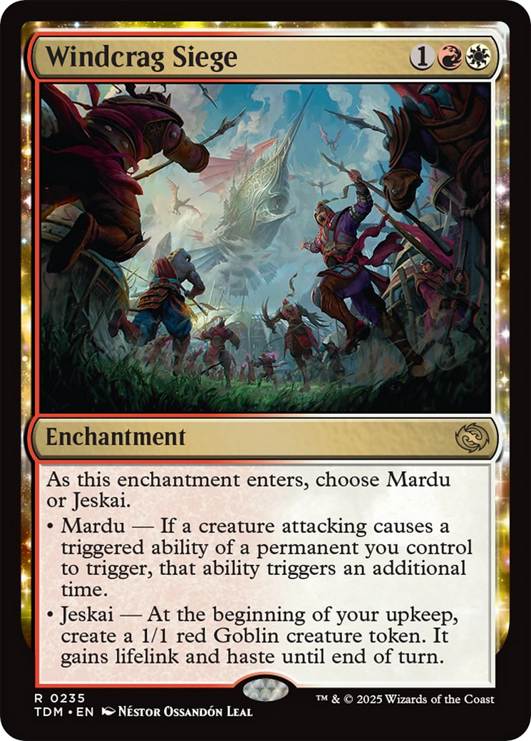 Windcrag Siege [Tarkir: Dragonstorm] | Fandemonia Ltd
