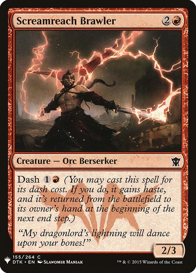 Screamreach Brawler [Mystery Booster] | Fandemonia Ltd