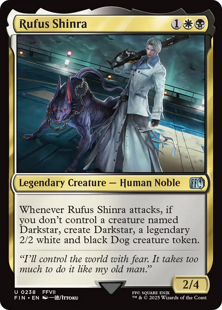 Rufus Shinra [FINAL FANTASY] | Fandemonia Ltd