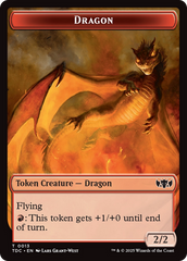 Dragon Egg // Dragon (0013) Double-Sided Token [Tarkir: Dragonstorm Commander Tokens] | Fandemonia Ltd