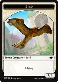 Bird (003) // Construct (017) Double-Sided Token [Modern Horizons Tokens] | Fandemonia Ltd