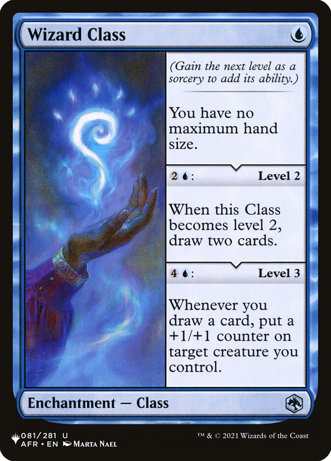 Wizard Class [The List] | Fandemonia Ltd