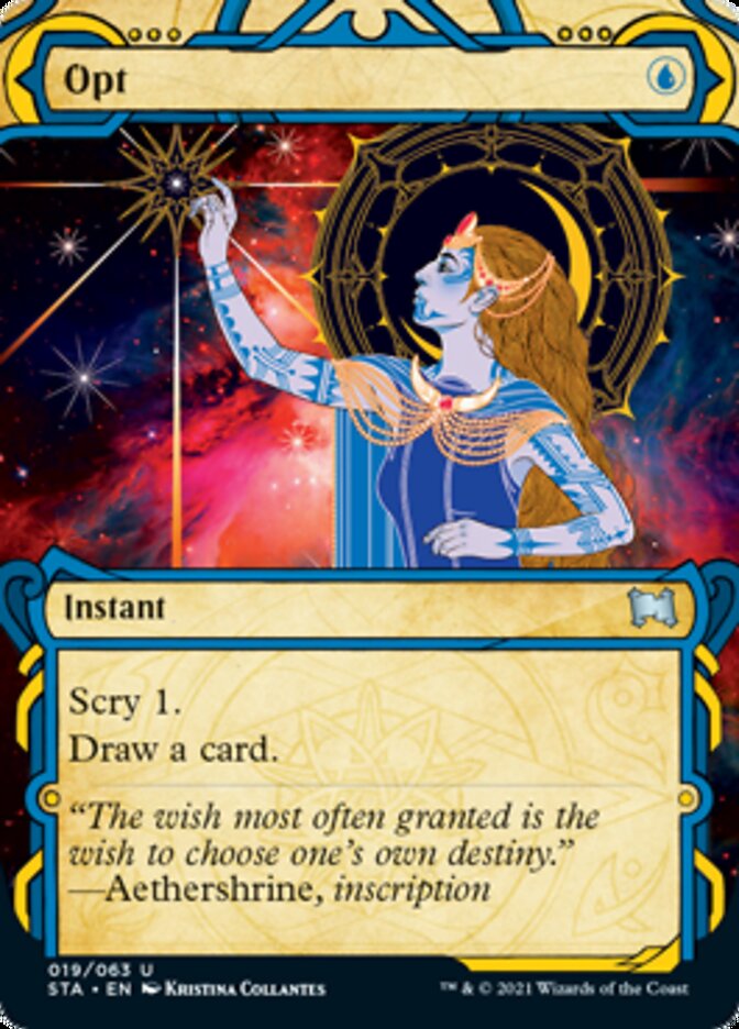 Opt (Foil Etched) [Strixhaven: Mystical Archive] | Fandemonia Ltd