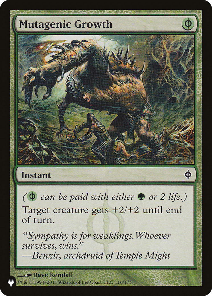 Mutagenic Growth [The List] | Fandemonia Ltd