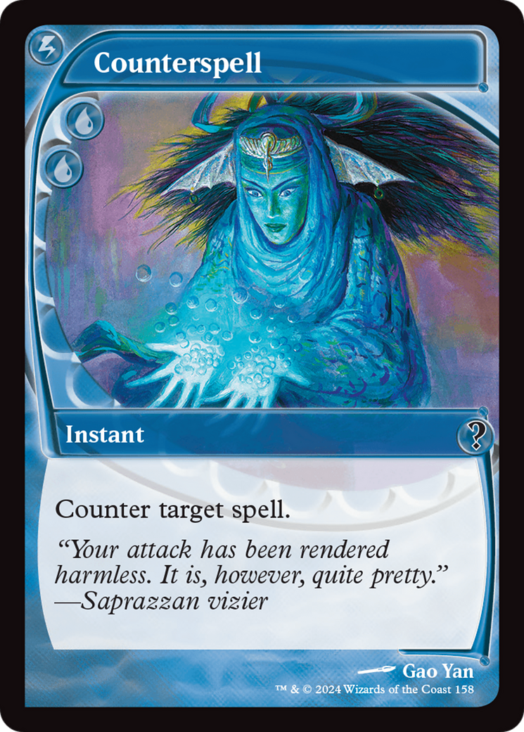 Counterspell (Future Sight) [Mystery Booster 2] | Fandemonia Ltd