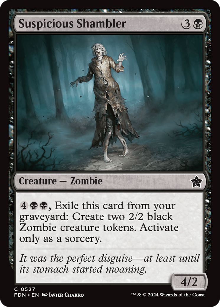 Suspicious Shambler [Foundations] | Fandemonia Ltd