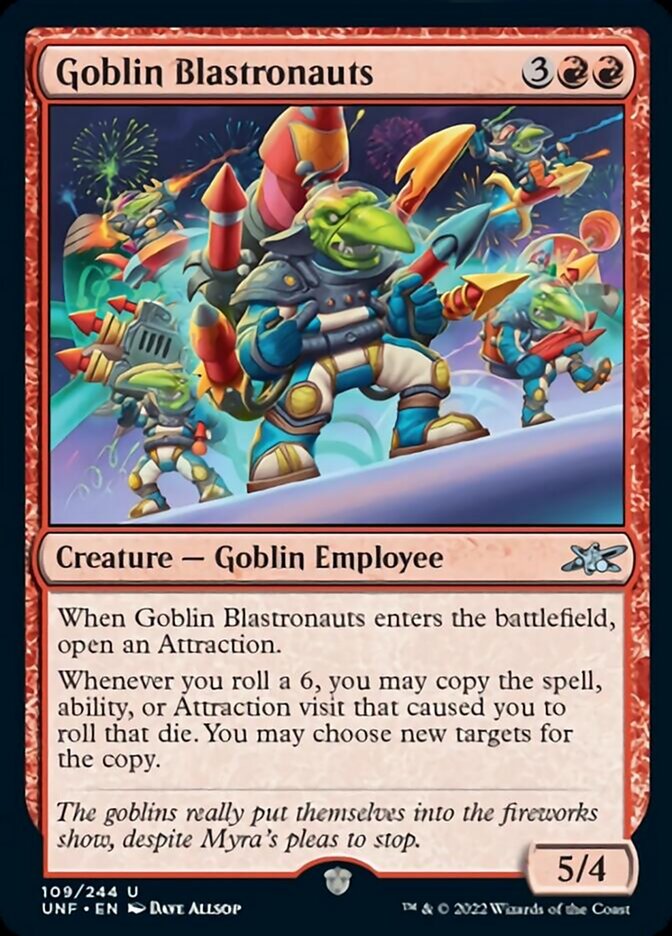 Goblin Blastronauts [Unfinity] | Fandemonia Ltd
