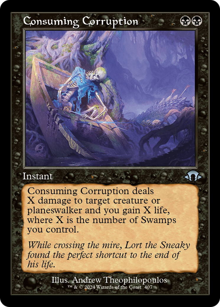 Consuming Corruption (Retro) [Modern Horizons 3] | Fandemonia Ltd