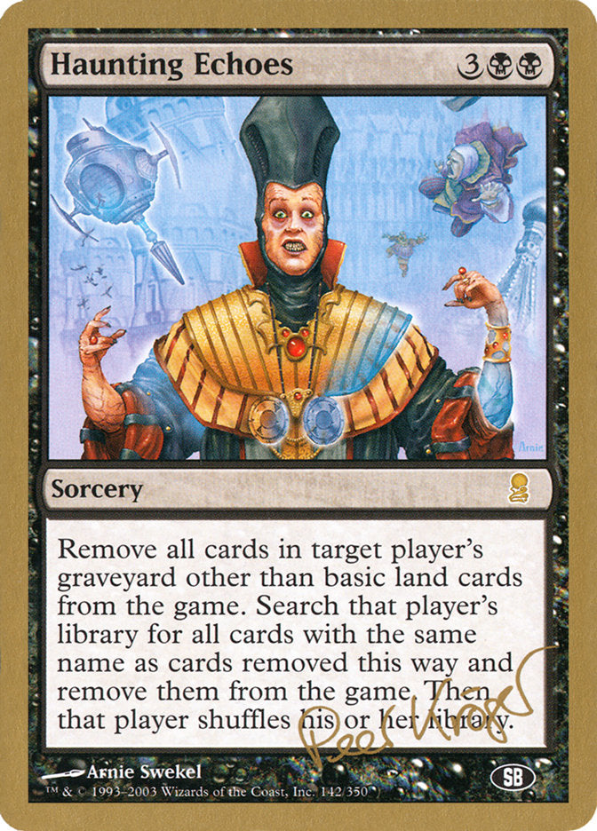 Haunting Echoes (Peer Kroger) (SB) [World Championship Decks 2003] | Fandemonia Ltd