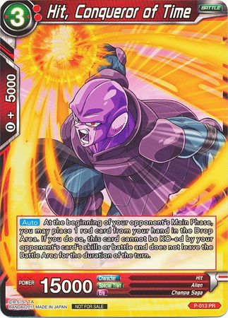 Hit, Conqueror of Time (Foil) (P-013) [Promotion Cards] | Fandemonia Ltd
