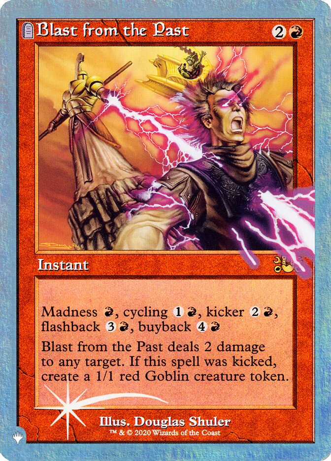Blast from the Past (Unfinity Foil Edition) [The List] | Fandemonia Ltd