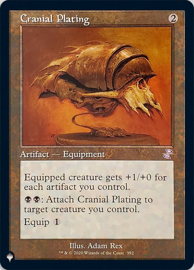 Cranial Plating [The List] | Fandemonia Ltd