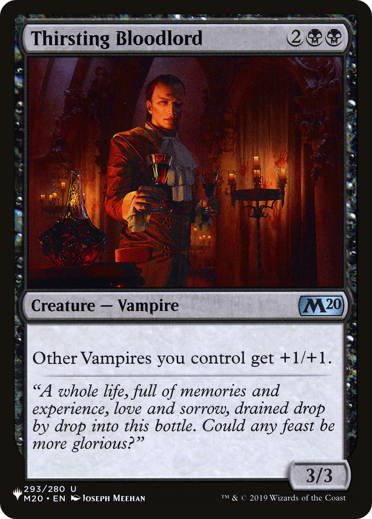 Thirsting Bloodlord [The List] | Fandemonia Ltd