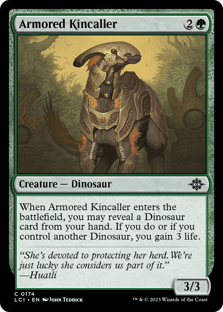 Armored Kincaller [The Lost Caverns of Ixalan] | Fandemonia Ltd