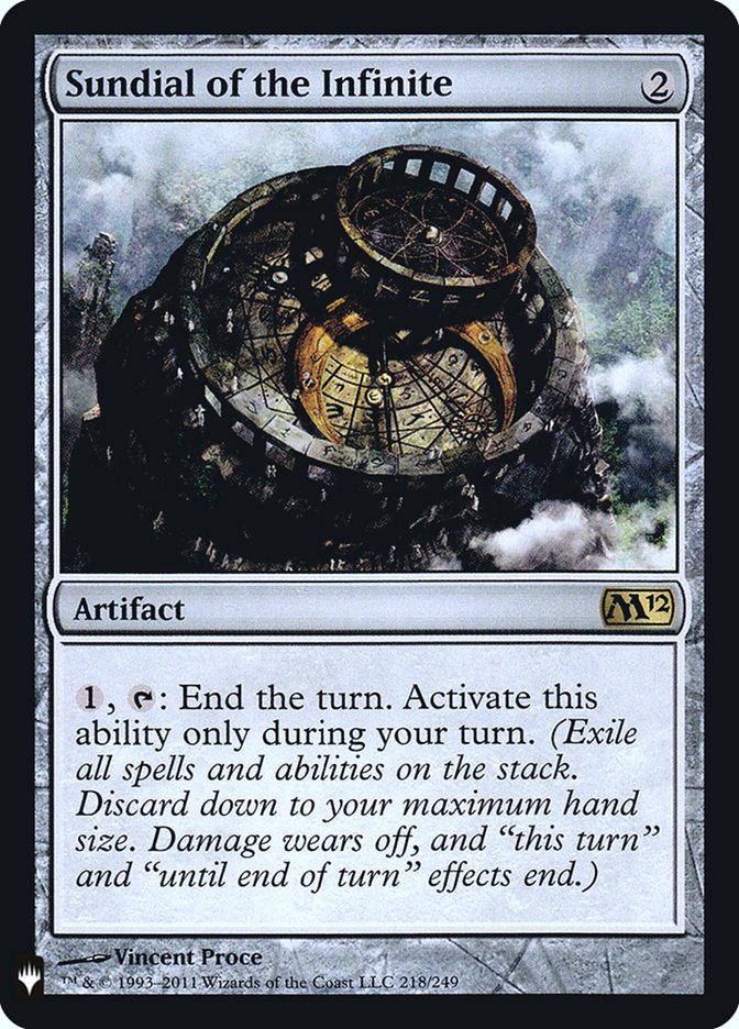 Sundial of the Infinite [Mystery Booster] | Fandemonia Ltd