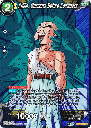 Krillin, Moments Before Comeback (BT11-097) [Vermilion Bloodline 2nd Edition] | Fandemonia Ltd