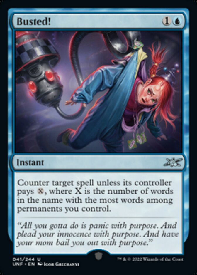 Busted! [Unfinity] | Fandemonia Ltd