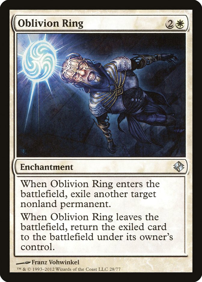 Oblivion Ring [Duel Decks: Venser vs. Koth] | Fandemonia Ltd